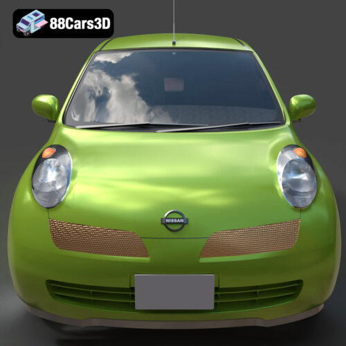 Nissan Micra 5-Door 2025 3D Model