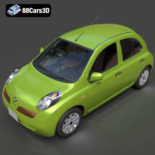 Nissan Micra 5-Door 2025 3D Model