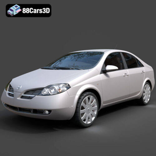 Nissan Primera 2005 3D Model - Main Image Nissan Primera 2005 3D Model