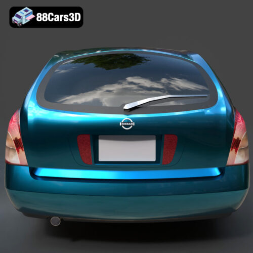 Nissan Primera Wagon 2001 3D Model