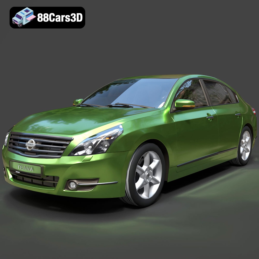 Nissan Teana 2001 3D Model