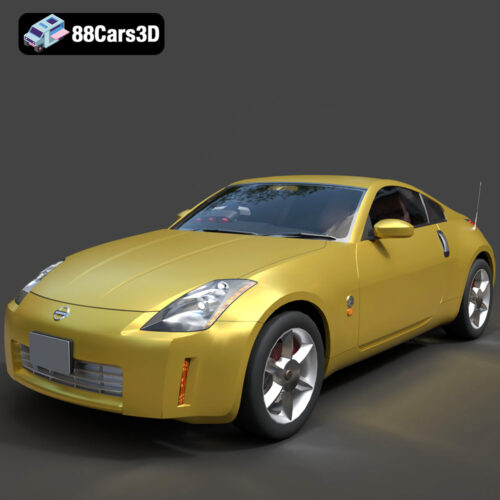 Nissan 350Z 3D Model - Main Image Nissan 350Z 3D Model