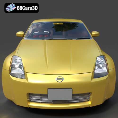 Nissan 350Z 3D Model - Gallery Image 4 Nissan 350Z 3D Model