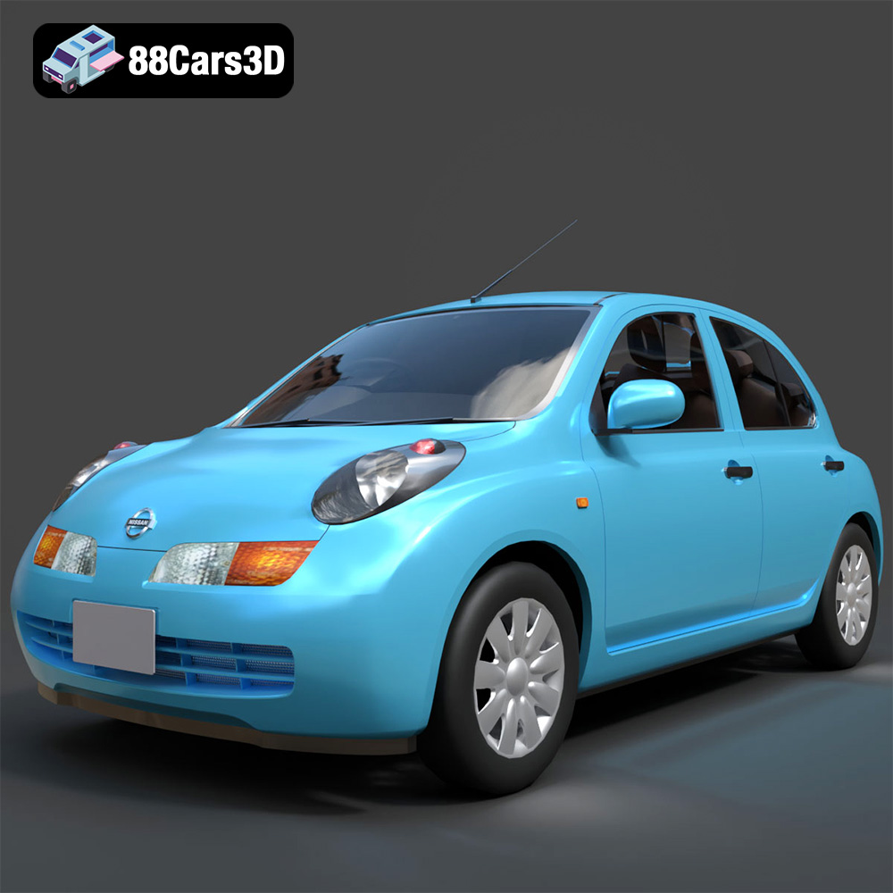 Nissan March 2025 3D Model