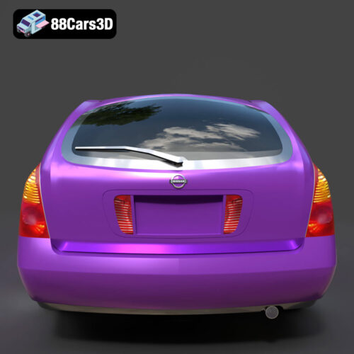 Nissan Primera Wagon 3D Model - Gallery Image 6 Nissan Primera Wagon 3D Model
