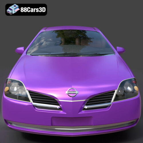 Nissan Primera Wagon 3D Model - Gallery Image 8 Nissan Primera Wagon 3D Model