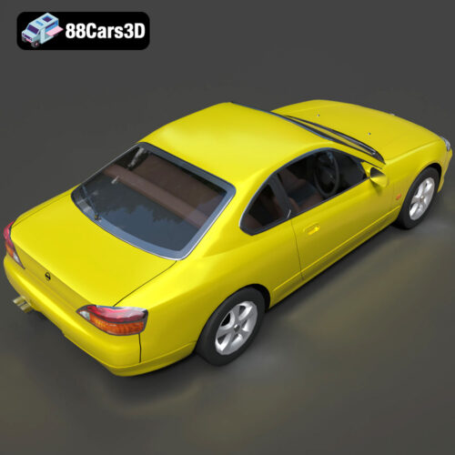 Nissan Silvia 3D Model - Gallery Image 2 Nissan Silvia 3D Model