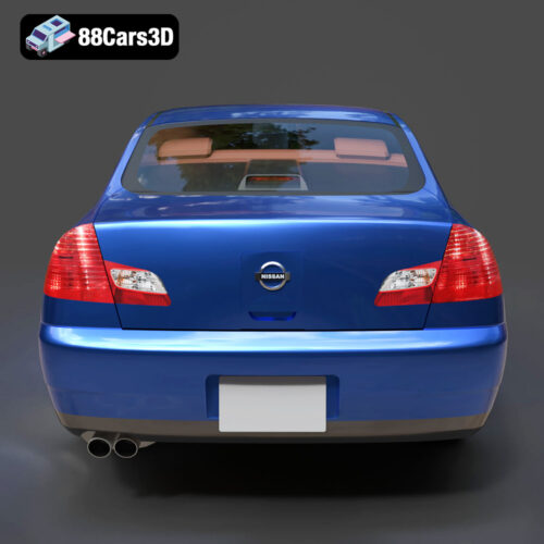 Nissan Skyline V35 2001 3D Model - Gallery Image 4 Nissan Skyline V35 2001 3D Model