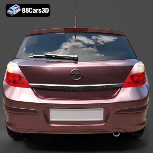Opel Astra H 2006 3D Model