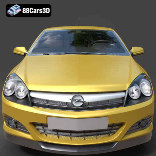 Opel Astra H GTC 3D Model - Gallery Image 3 Opel Astra H GTC 3D Model