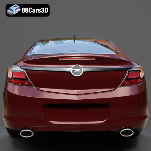 Opel Insignia 2009 3D Model - Gallery Image 4 Opel Insignia 2009 3D Model