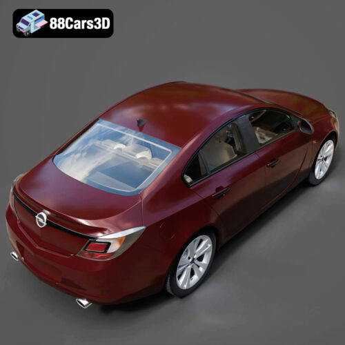Opel Insignia 2009 3D Model - Gallery Image 1 Opel Insignia 2009 3D Model