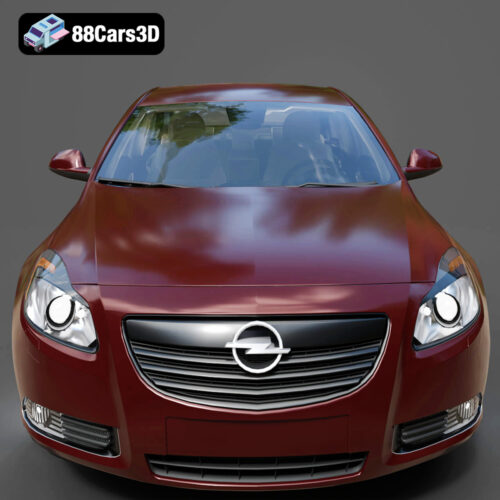 Opel Insignia 2009 3D Model - Gallery Image 8 Opel Insignia 2009 3D Model