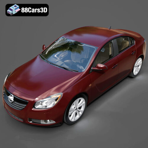 Opel Insignia 2009 3D Model - Gallery Image 6 Opel Insignia 2009 3D Model