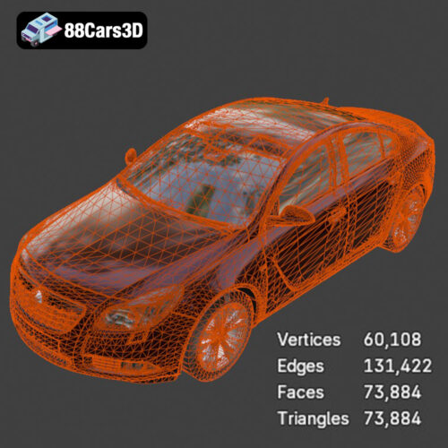 Opel Insignia 2009 3D Model - Gallery Image 5 Opel Insignia 2009 3D Model
