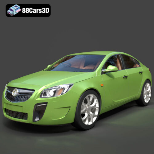 Opel Insignia OPC 3D Model - Main Image Opel Insignia OPC 3D Model