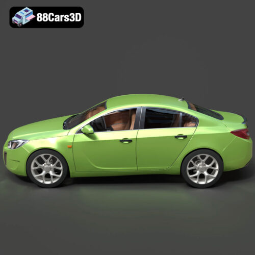 Opel Insignia OPC 3D Model - Gallery Image 1 Opel Insignia OPC 3D Model