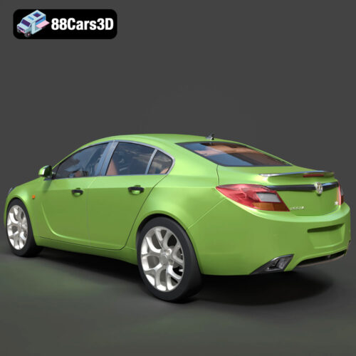 Opel Insignia OPC 3D Model - Gallery Image 2 Opel Insignia OPC 3D Model