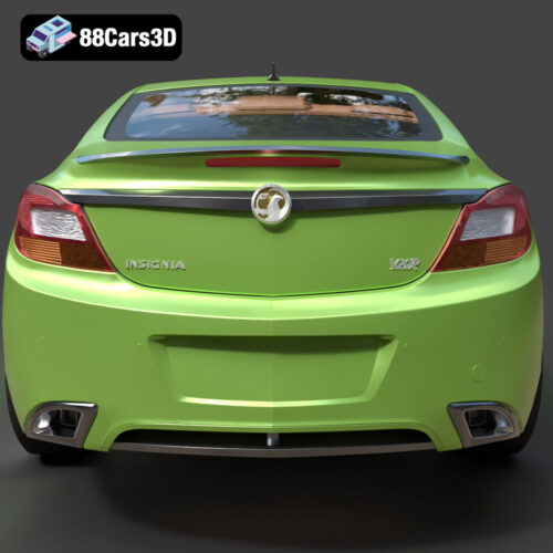 Opel Insignia OPC 3D Model - Gallery Image 3 Opel Insignia OPC 3D Model