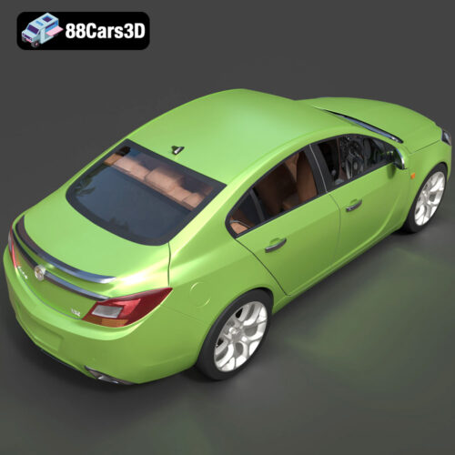 Opel Insignia OPC 3D Model - Gallery Image 4 Opel Insignia OPC 3D Model