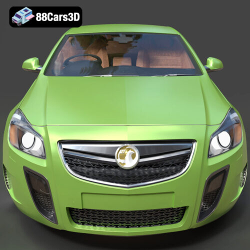 Opel Insignia OPC 3D Model - Gallery Image 5 Opel Insignia OPC 3D Model