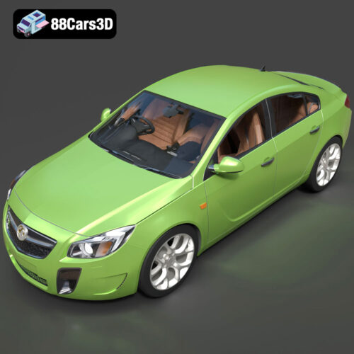 Opel Insignia OPC 3D Model - Gallery Image 6 Opel Insignia OPC 3D Model