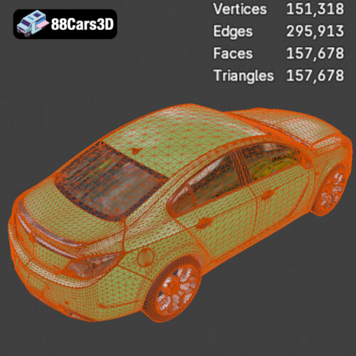 Opel Insignia OPC 3D Model - Gallery Image 8 Opel Insignia OPC 3D Model
