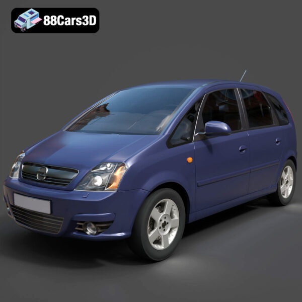 Opel Meriva 2003 3D Model