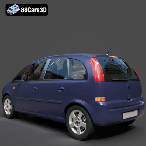 Opel Meriva 2003 3D Model