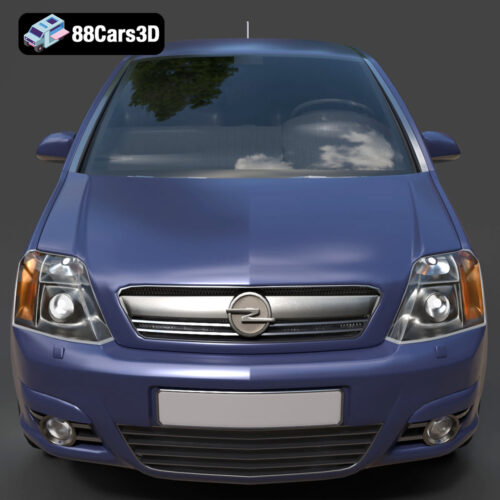 Opel Meriva 2003 3D Model