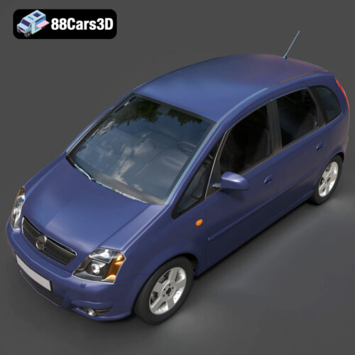 Opel Meriva 2003 3D Model