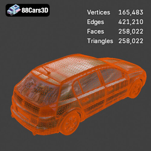 Opel Signum 2003 3D Model