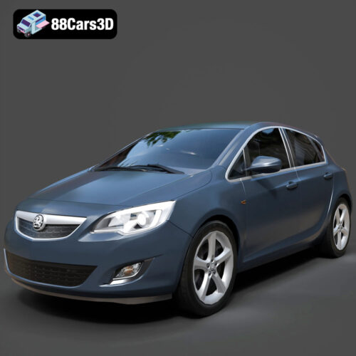 Opel Astra 3D Model