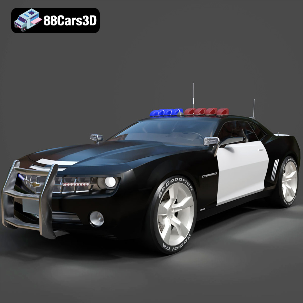 Chevrolet Camaro Patrol SUV 2025 3D Model