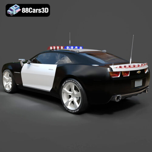 Chevrolet Camaro Patrol SUV 2025 3D Model