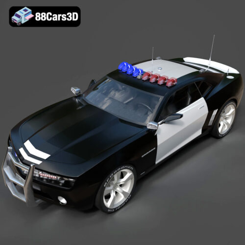Chevrolet Camaro Patrol SUV 2025 3D Model