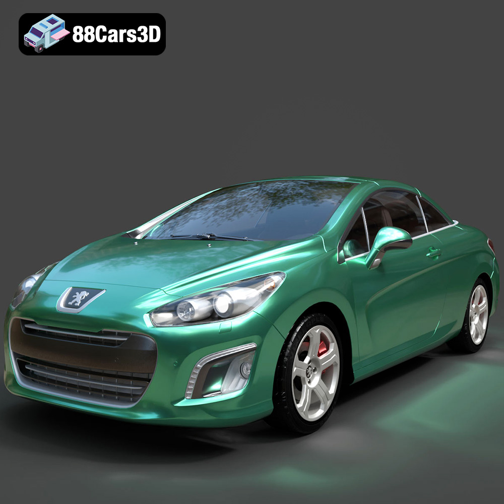 Peugeot 308 CC 2025 3D Model