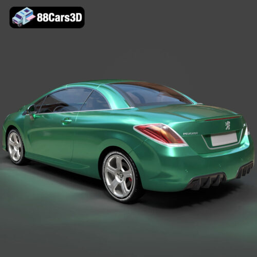 Peugeot 308 CC 2025 3D Model