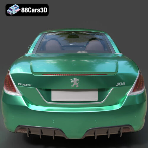Peugeot 308 CC 2025 3D Model