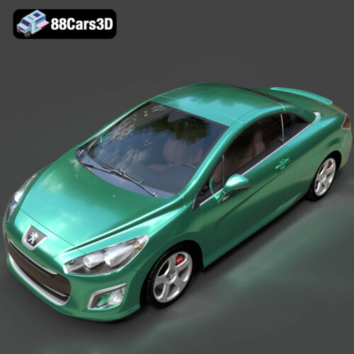 Peugeot 308 CC 2025 3D Model