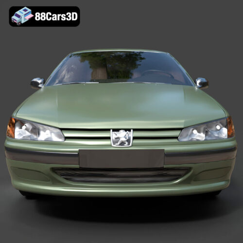 Peugeot 406 1996 3D Model - Gallery Image 5 Peugeot 406 1996 3D Model