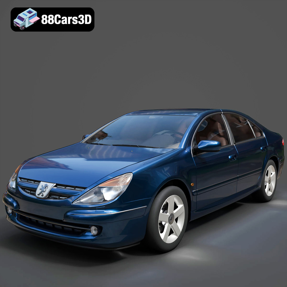 Peugeot 607 3D Model