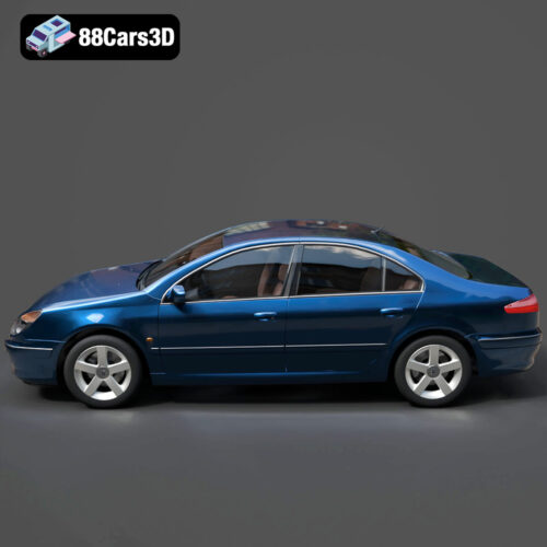 Peugeot 607 3D Model