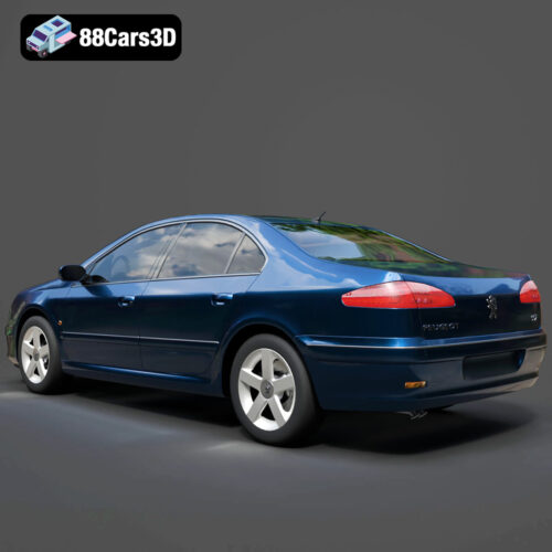 Peugeot 607 3D Model
