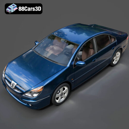Peugeot 607 3D Model