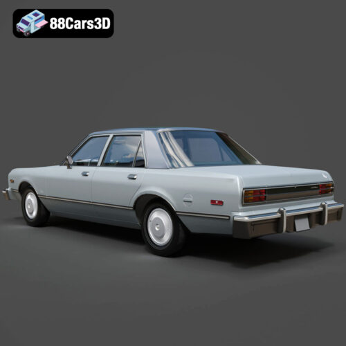 Plymouth Volare 1976 3D Model