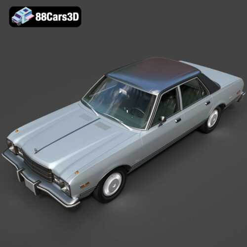 Plymouth Volare 1976 3D Model