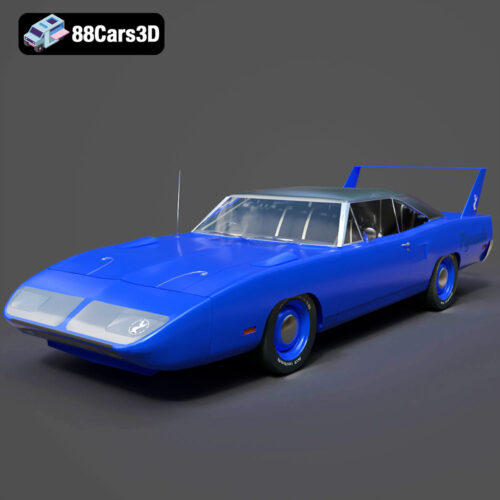 Plymouth Roadrunner Superbird 1970 3D Model