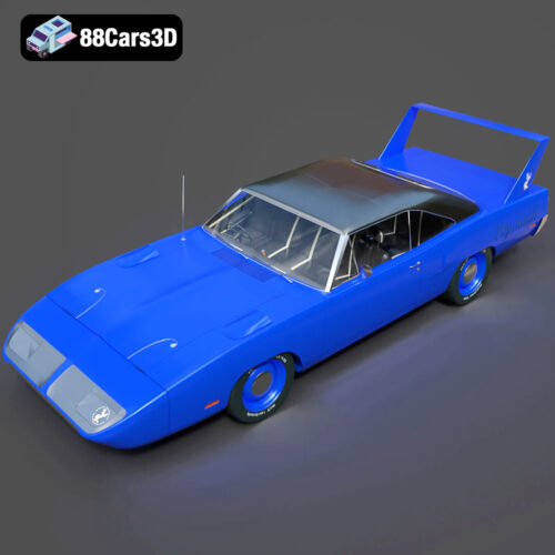 Plymouth Roadrunner Superbird 1970 3D Model