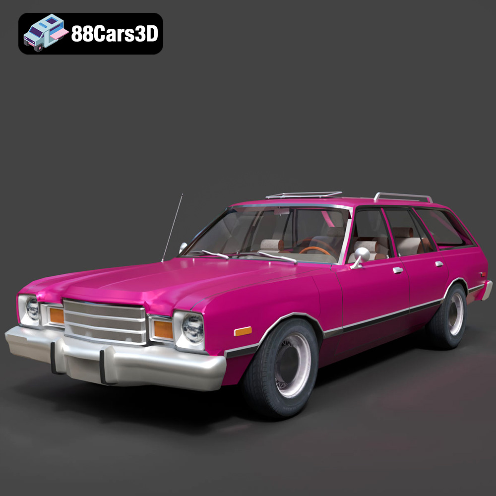 Plymouth Volare 1978 3D Model